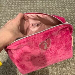 Juicy couture makeup bag